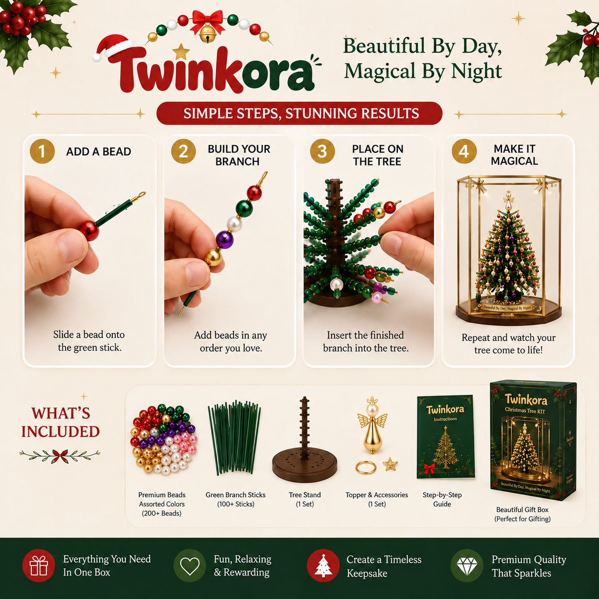 Twinkora™ Enchanted Christmas Tree Kit